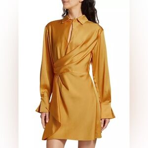 Simkhai Taliyah Draped Dress NWT